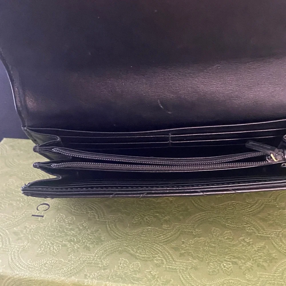 Gucci Gg Marmont Continental Wallet - Picture 11 of 17